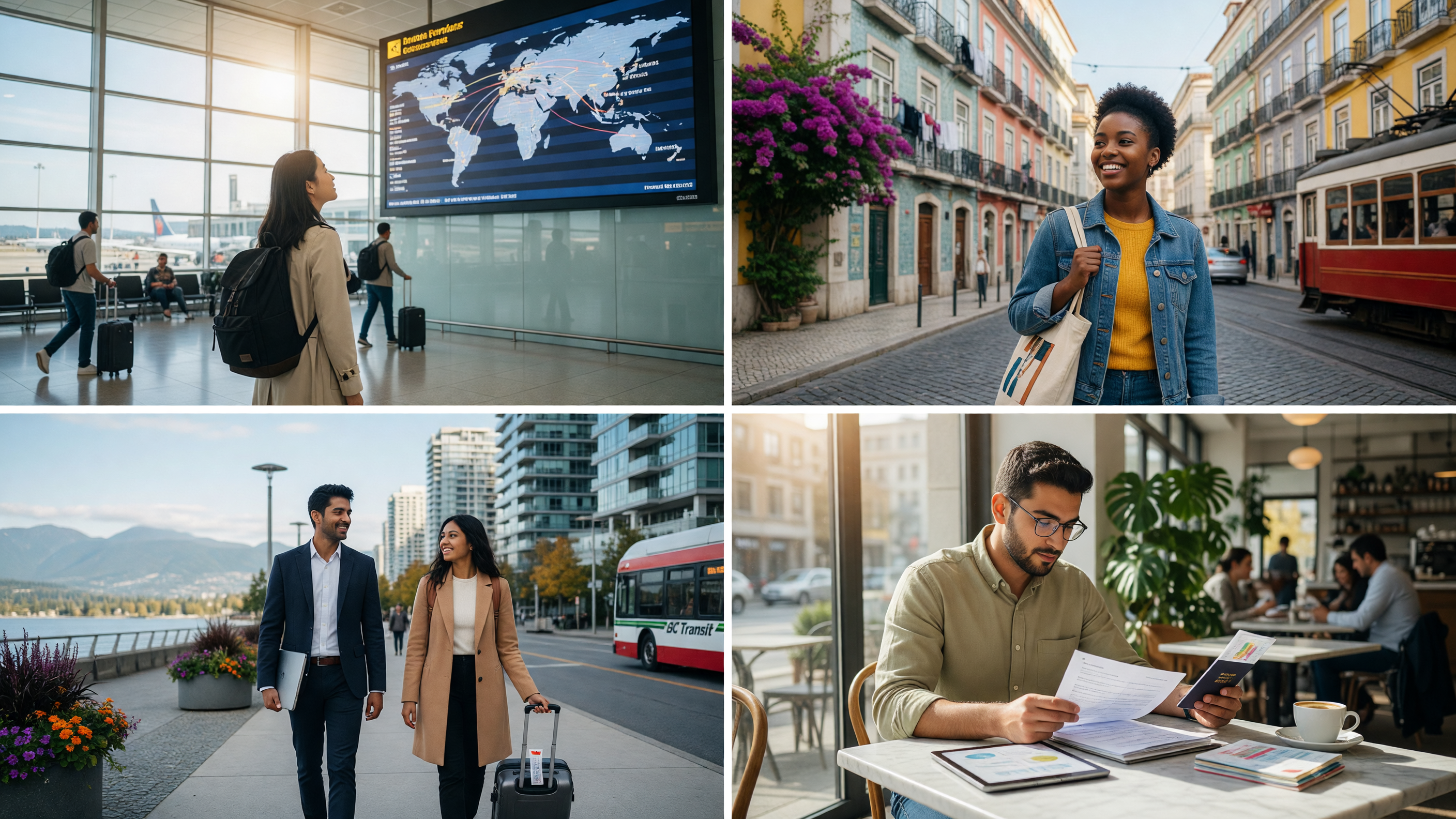 Professionals starting a new life abroad